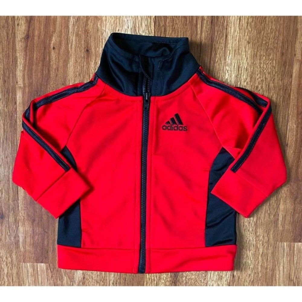 Boys 3 Month Adidas Zip Up Jacket